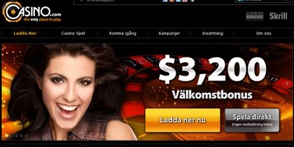 Casino.com lobby