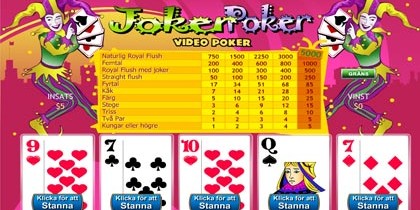 Casino.com videopoker